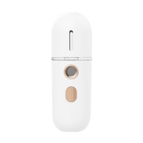 New Nano Moisturizer Steam Facial Steamer Household Facial Humidifier (Color: White)