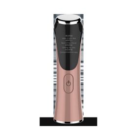 USB Beauty Device Ultrasonic Import Device Facial Cleanser (Option: Rose gold)