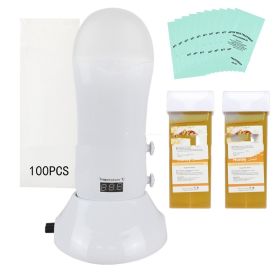 Hair Removal Soft Wax Heater Suit (Option: White-220V US)