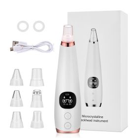 Blackhead Instrument Electric Suction Facial Washing Instrument Beauty Acne Cleaning Blackhead Suction Instrument (Option: A Style)