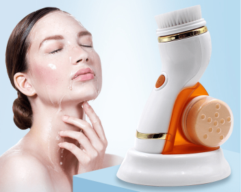 Electric pore cleaner (Color: orange)