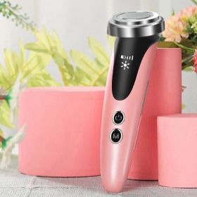 Eye And Face Electronic Color Light Beauty Equipment (Color: Pink)