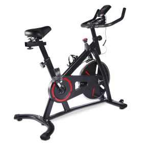 YSSOA Exercise Bike Indoor Cycling Training Stationary Exercise Equipment for Home Cardio Workout Cycle Bike Training (Color: as Pic)