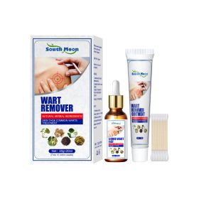 Gram Wart Cream Set Herbal Wart Liquid Facial Cleansig (Option: Cleansing cream)